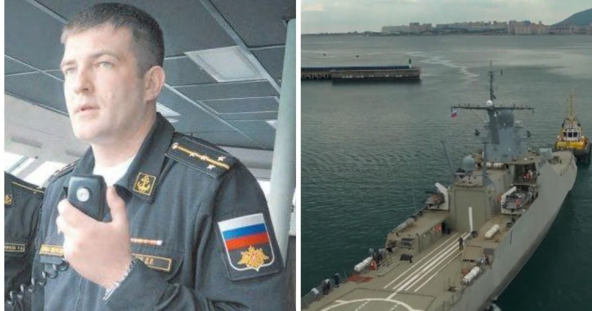 Командир судна "Сергей Котов" Дмитро Калугін / Колаж: ТСН.ua