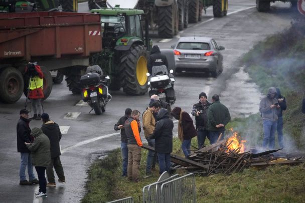 Протести фермерів у Франції / © Associated Press