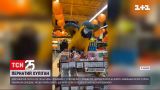 В супермаркете Харькова попугай устроил кутерьму