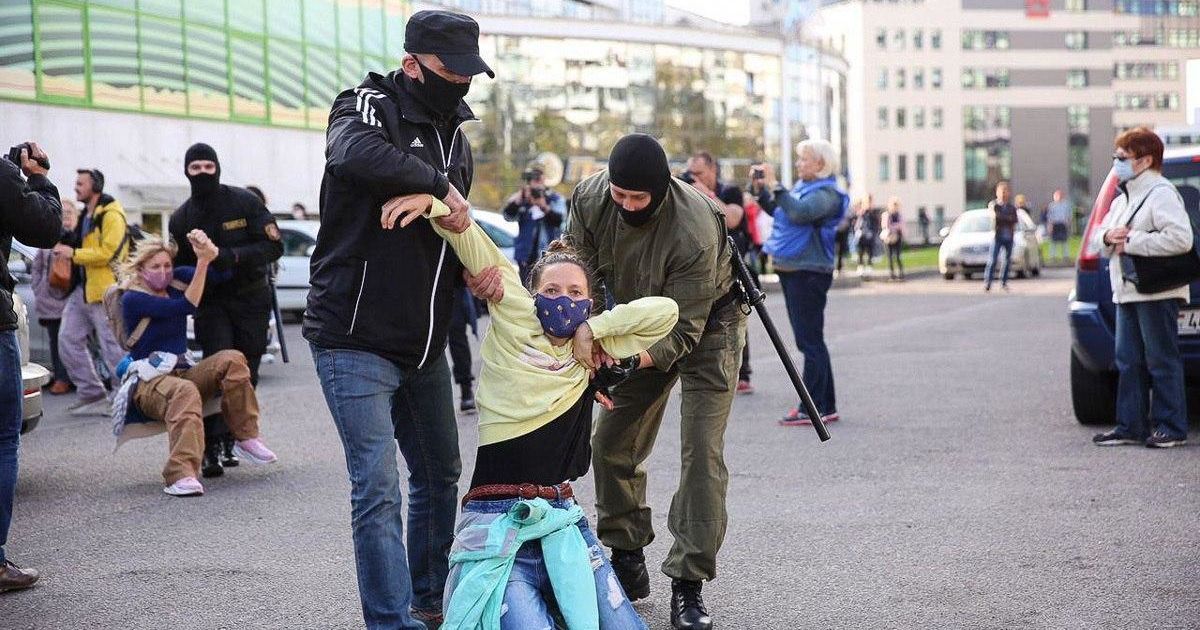 Мінськ, затримання, 19 вересня_2 / © TYT.BY