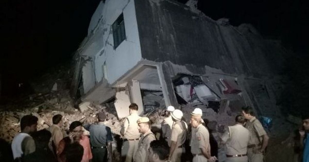 В Індії обвалилася багатоповерхівка: під завалами залишились люди
