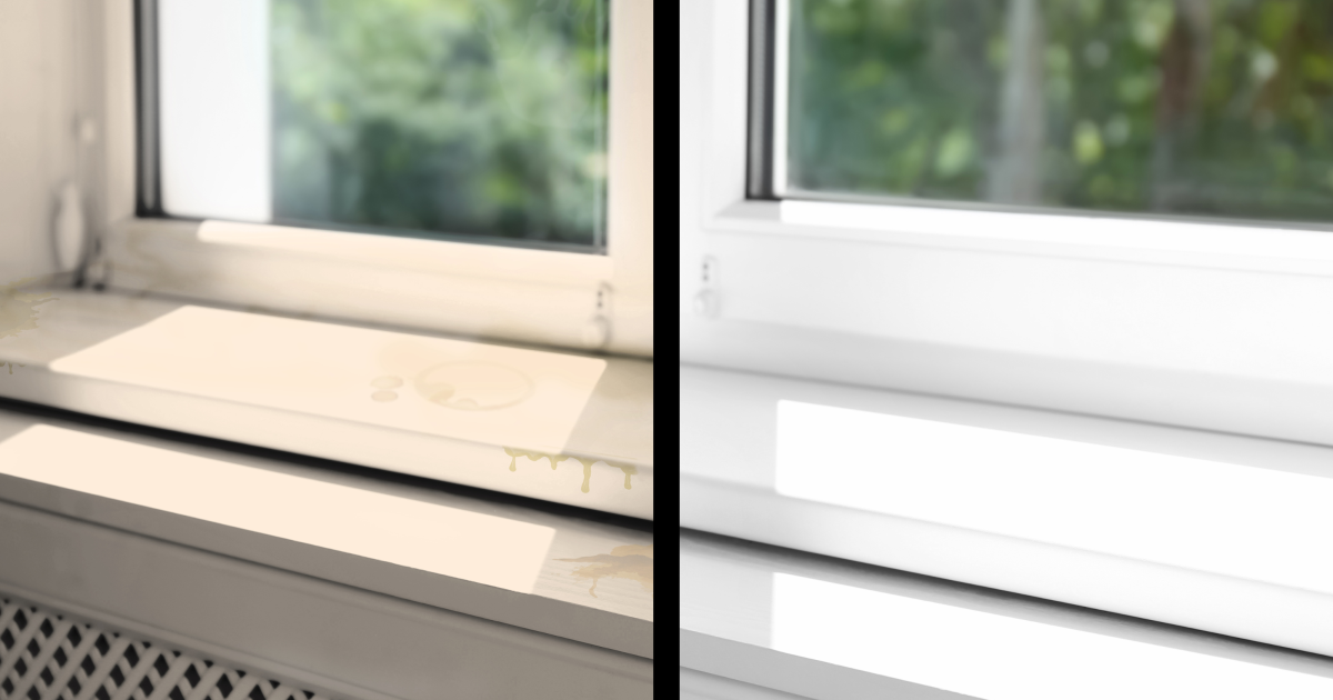 Чим відбілити пластикове підвіконня від жовтизни