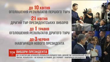 У ЦВК назвали терміни оголошення офіційних підсумків виборів