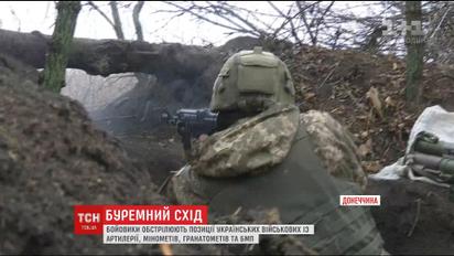 На фронті бойовики понад три десятки разів відкривали вогонь по позиціях українських військових