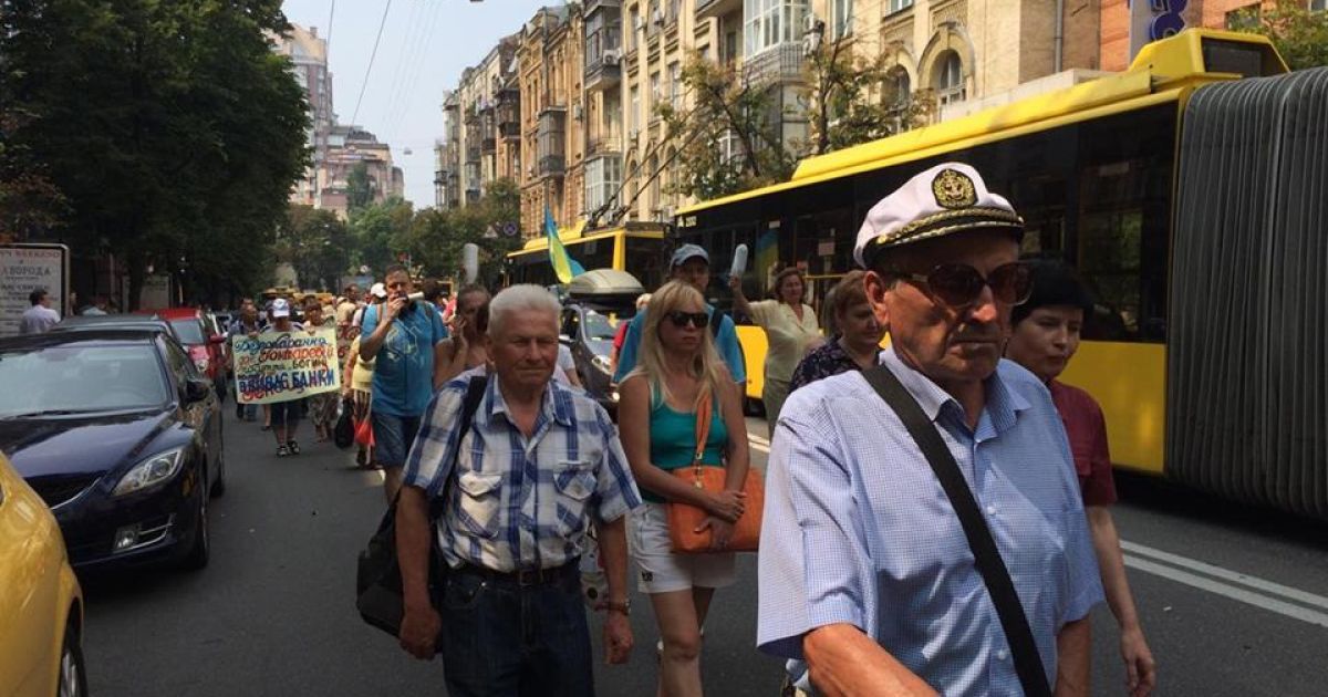 Вкладники Михайлівського хода_2 / © Фото Антон Страшко/ТСН