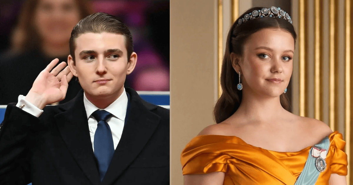 Баррон Трамп і принцеса Ізабела