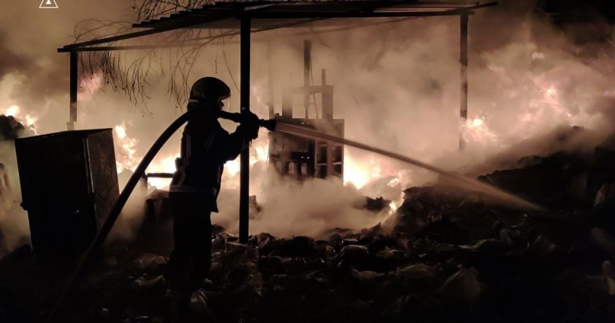 Пожежа у Києві