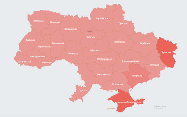 Повітряна тривога 26 липня