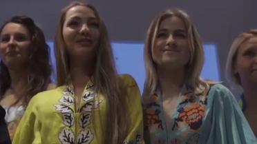 Дизайнерка Юлія Магдич вдягнула найвпливовіших жінок світу в українські вишиванки.