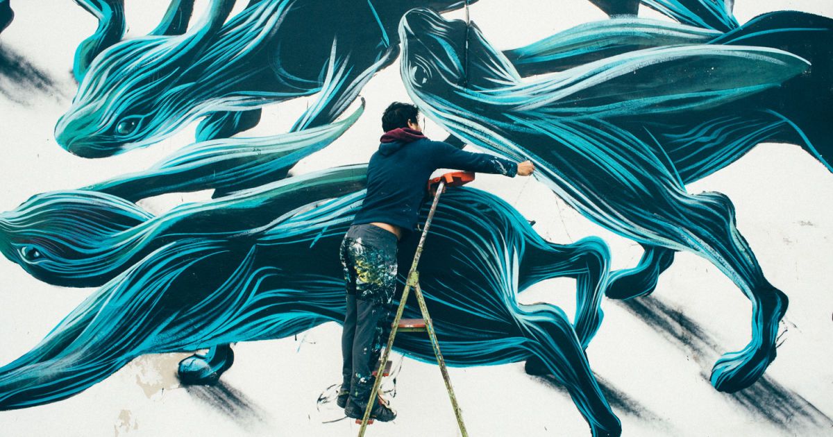 Стрит-арт в Чернобыле / © skyartfound.com
