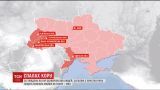 За неделю корью в Украине заболело 800 человек