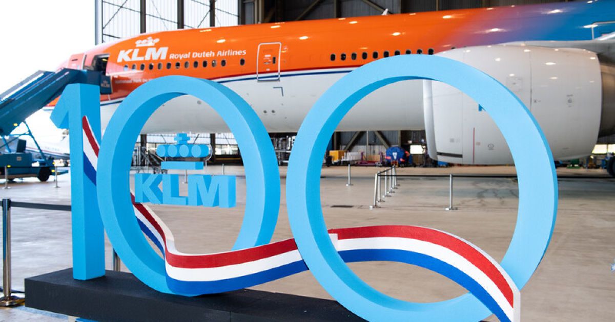 KLM святкує 100-річний ювілей