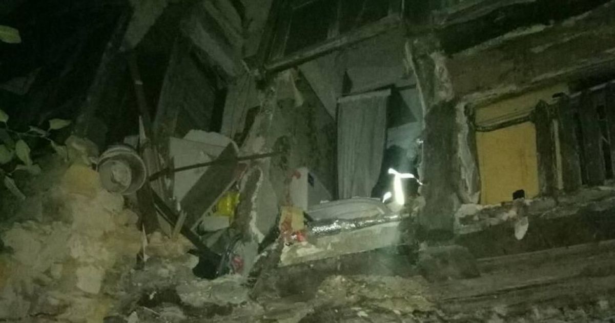 зруйнований будинок в Одесі / © ГСЧС