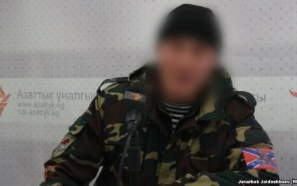 Найманець "ЛНР" з Киргизстану заявив, що готовий воювати за Україну
