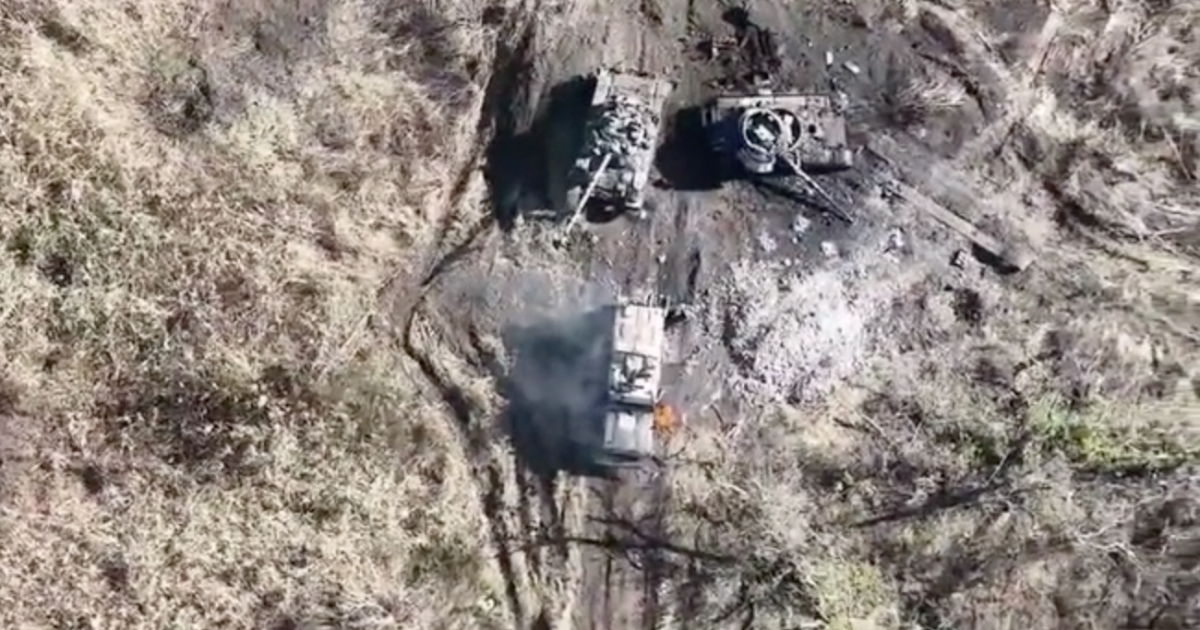 Удар ВСУ по российской военной технике/Скриншот