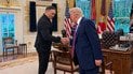 Олександр Усик і Дональд Трамп