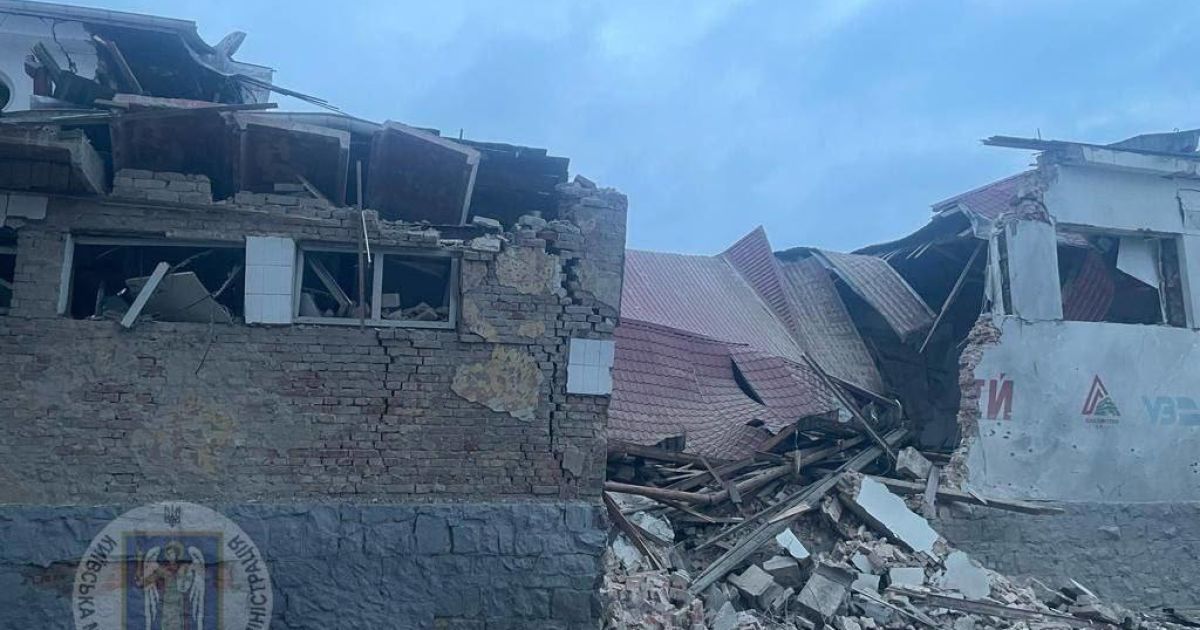 Наслідки удару по Києву 23 січня