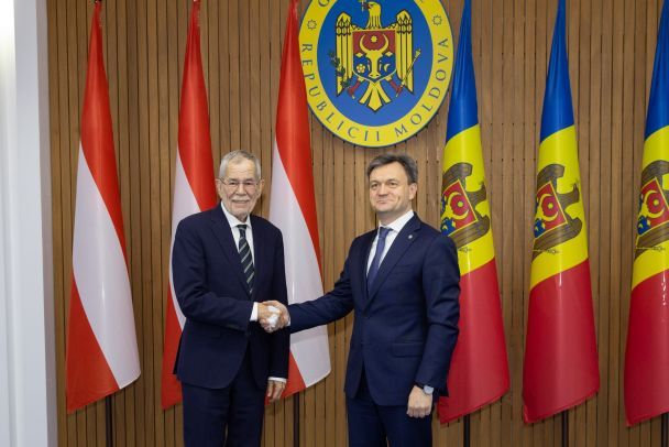 Александер Ван дер Беллен і Дорін Речан / Фото з фейсбук-сторінки Доріна Речана