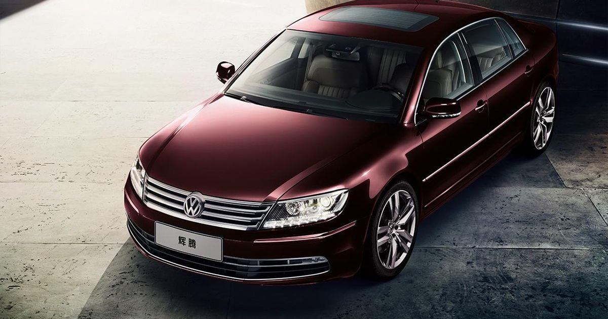 Volkswagen обновил Phaeton для Китая