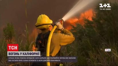 Новости мира: в Калифорнии эвакуировали несколько кемпингов и ферм из-за сильных лесных пожаров
