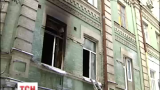 У будинку у центрі Києва сталася пожежа й вибух
