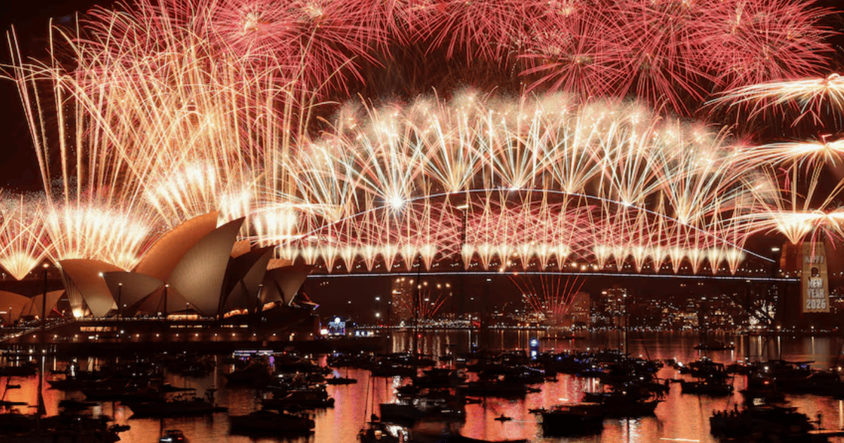 Феєверк в Австралії