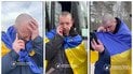 Перші хвилини після обміну військовополоненими