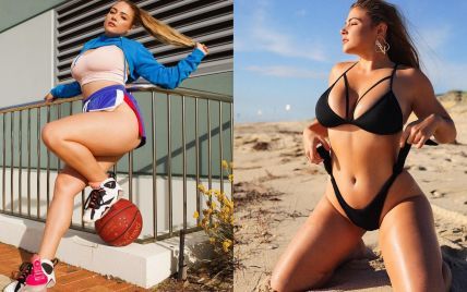 Баскетболистка с соблазнительными формами: что постит австралийская фитнес-блогер в Instagram