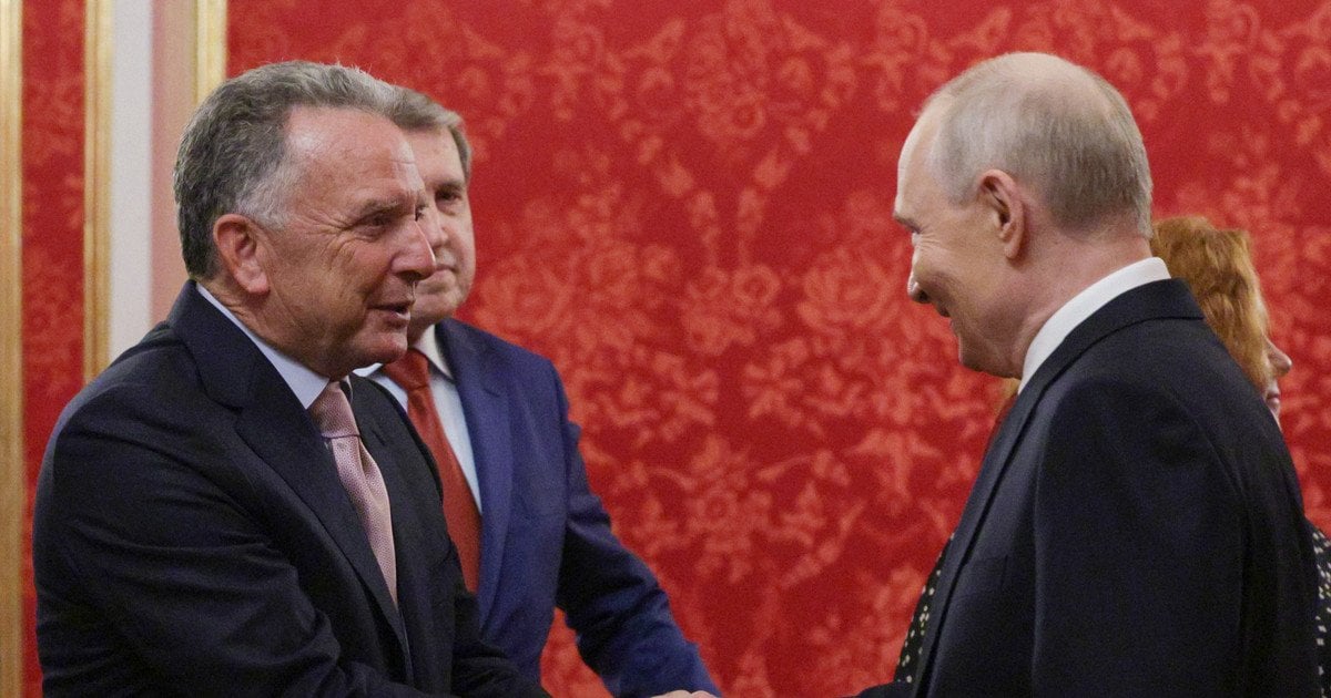 Стів Віткофф і Володимир Путін
