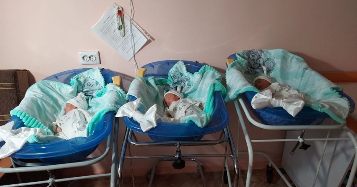 У пологовому Дніпра вперше за 25 років народилась трійня (фото)