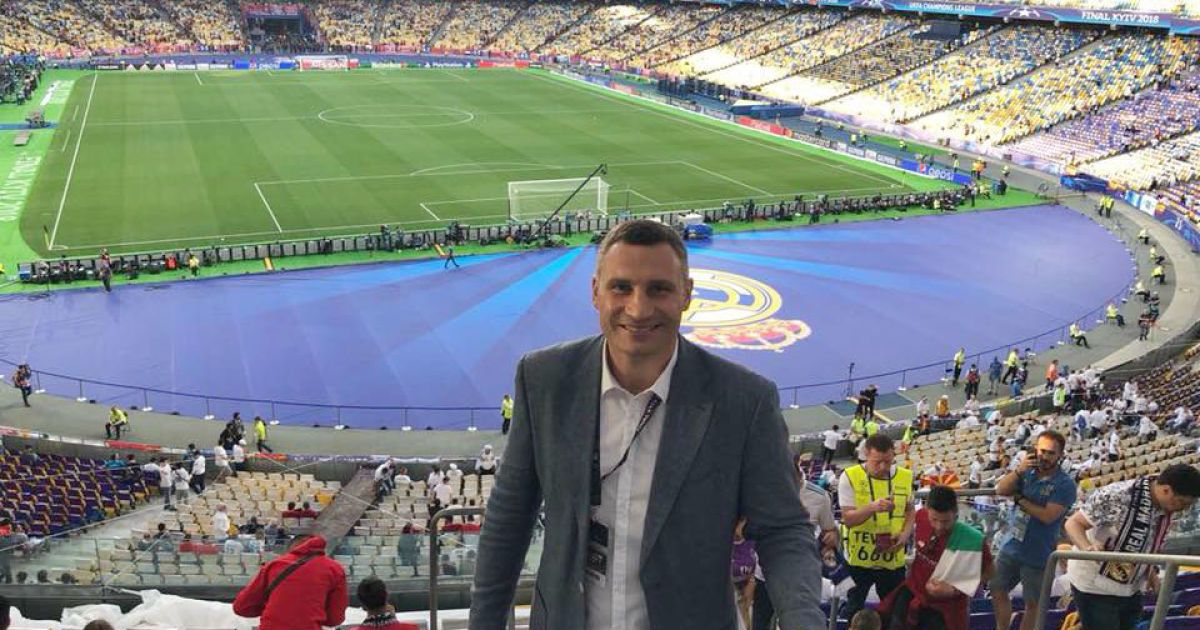 Кличко назвал три плюса для Киева от финала Лиги чемпионов и анонсировал боксерский конгресс