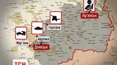 Боевики под Донецком снова стреляют из "Градов"