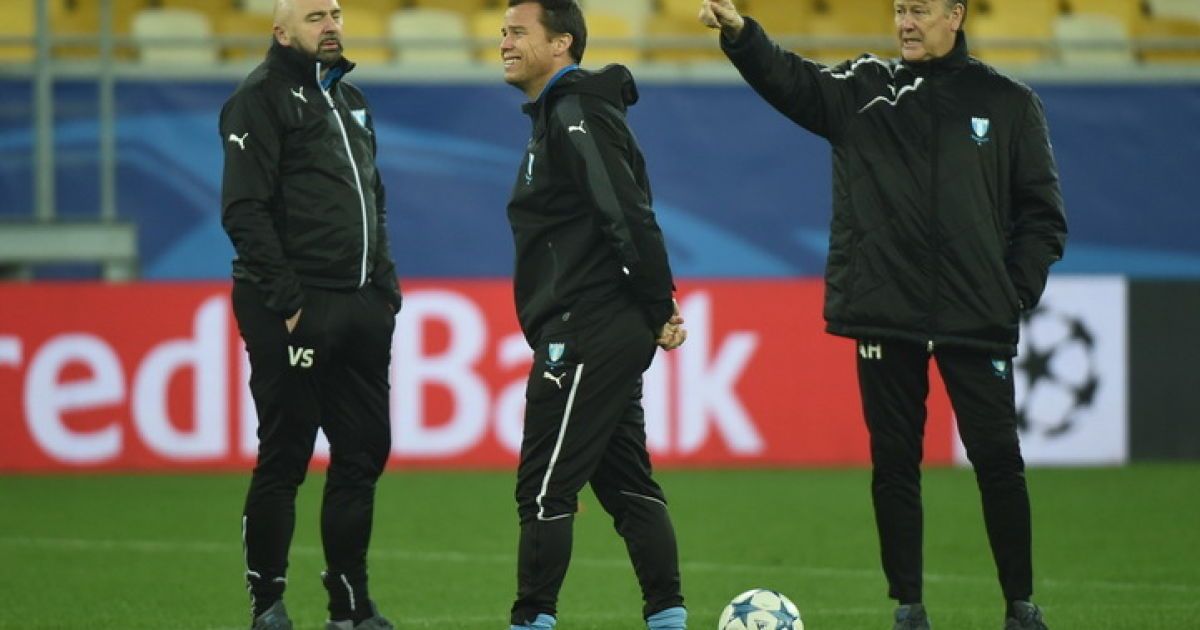 Тренировка "Мальме" на "Арене-Львов". / © ФК Шахтер