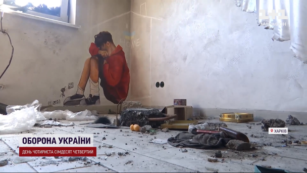 25-летний Ричард Чжунг приехал в Харьков из Китая рисовать в поддержку украинцев
