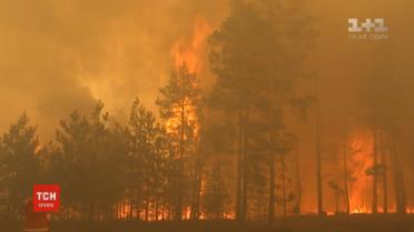 Рятувальники чергують на Рівненщині, бо пожежу в Білорусі ще не ліквідували