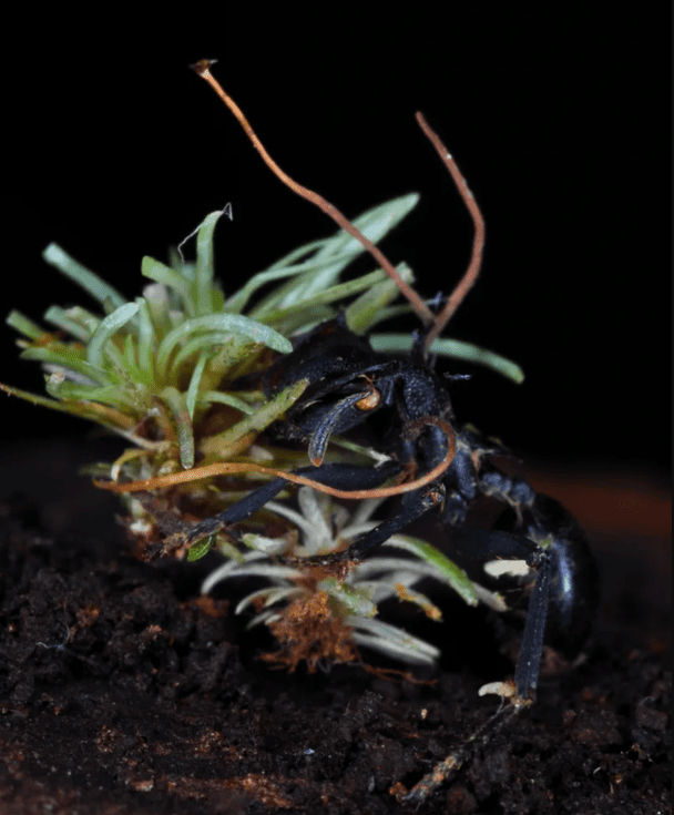 Грибок Ophiocordyceps.  / © iflscience.com
