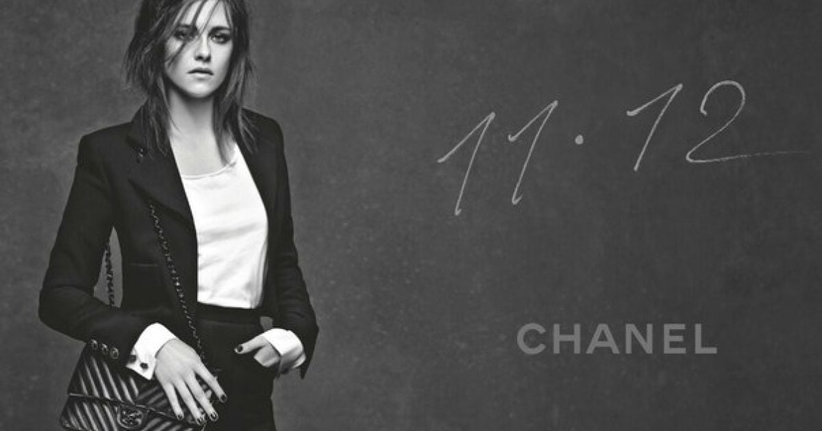 Кристен Стюарт в рекламе сумки Chanel