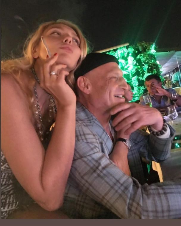 Оля Полякова та Вадим Буряковський / © instagram.com/polyakovamusic