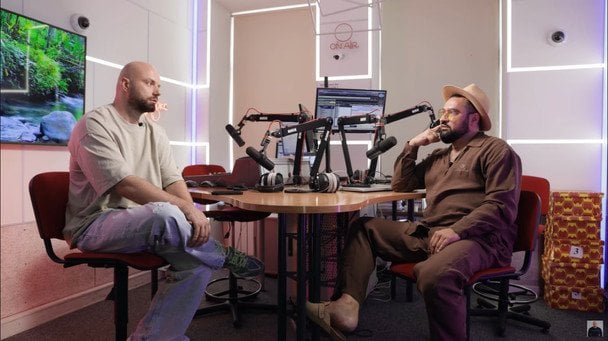 Слава Дьомін та Євген Фешак / © скриншот з відео