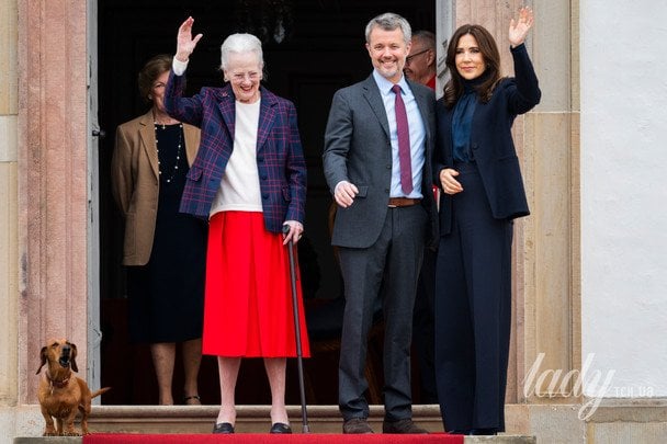 Королева Маргрете II, король Фредерік X і королева Мері / © Getty Images