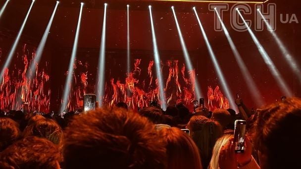 Концерт Нади Дорофеевой во Дворце спорта в Киеве