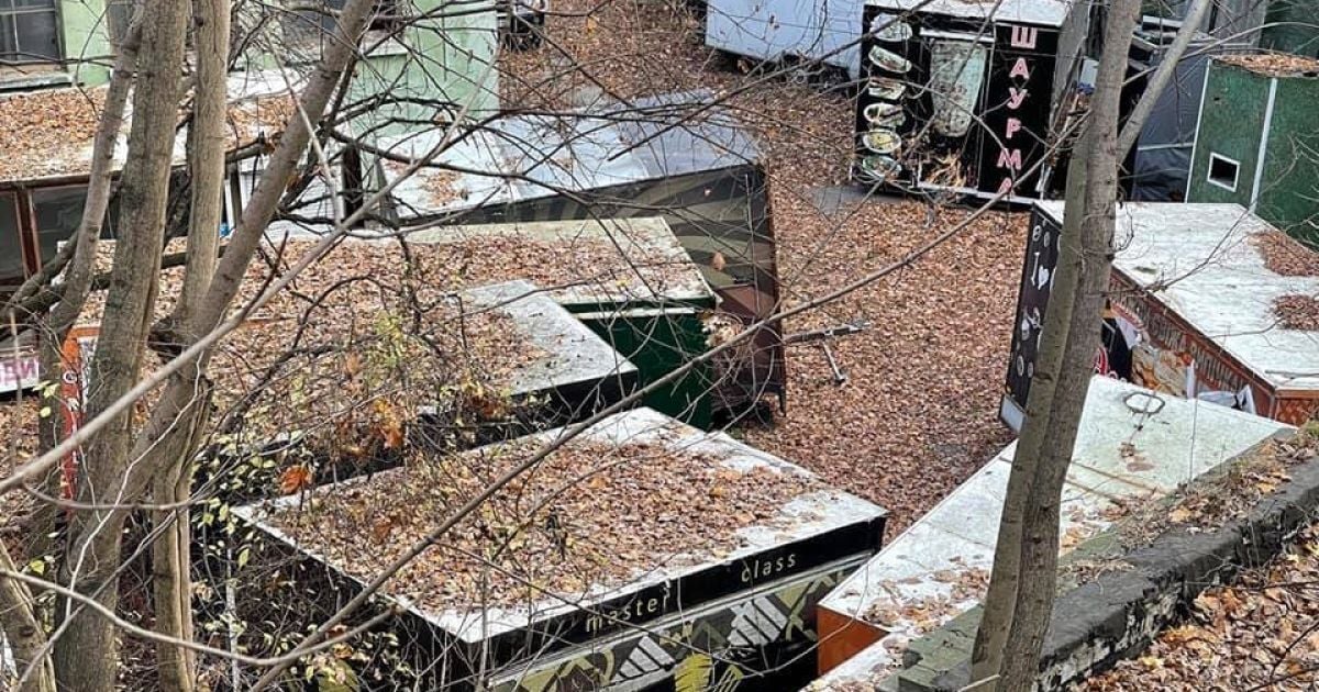 У Мережі показали закинутий парк "Нивки" в Києві