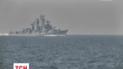 У Чорному морі українські прикордонники потрапили в приціл гармат російських військових кораблів