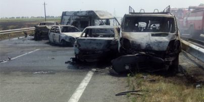 На трассе Одесса-Киев столкнулись 8 авто, есть погибшие