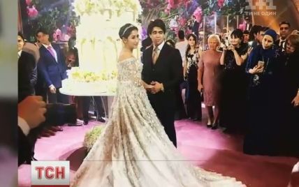 Сукня за $ 650 тисяч і 3-метровий торт: приголомшливе весілля доньки нафтового магната