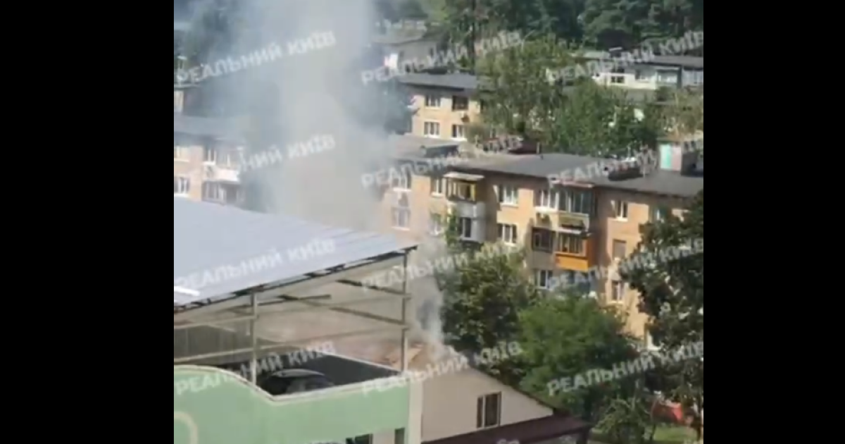 Пожежа у Києві