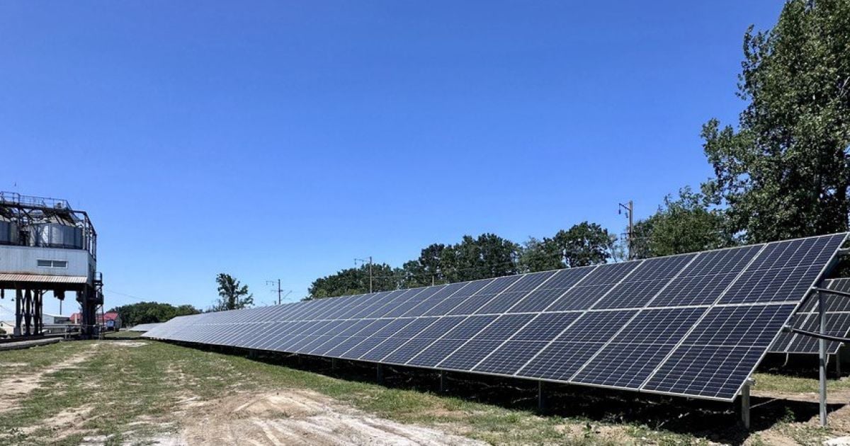 Жмеринський елеватор Групи компаній «Агропросперіс» збудував сонячну електростанцію обсягом генерації 800 МВт на рік