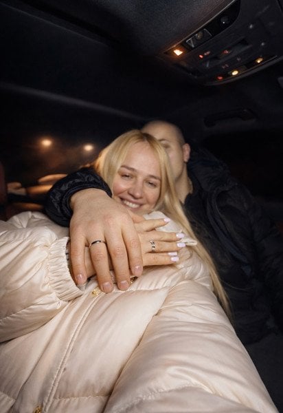 Инна Белень с мужем