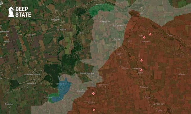 Мапа бойових дій / © Deepstatemap