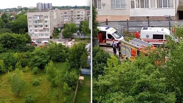 Нещасний випадок на будівництві в Хмельницькому / © Суспільне